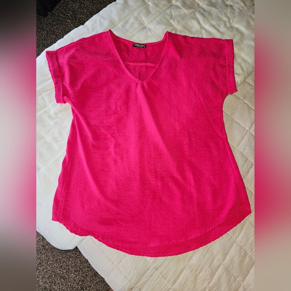 GORGEOUS Hot Pink Summer Top